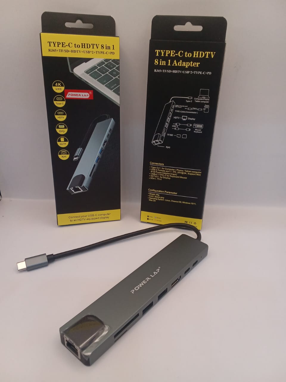 Type C to HDTV Adapter 2 in 1 to 13 in 1