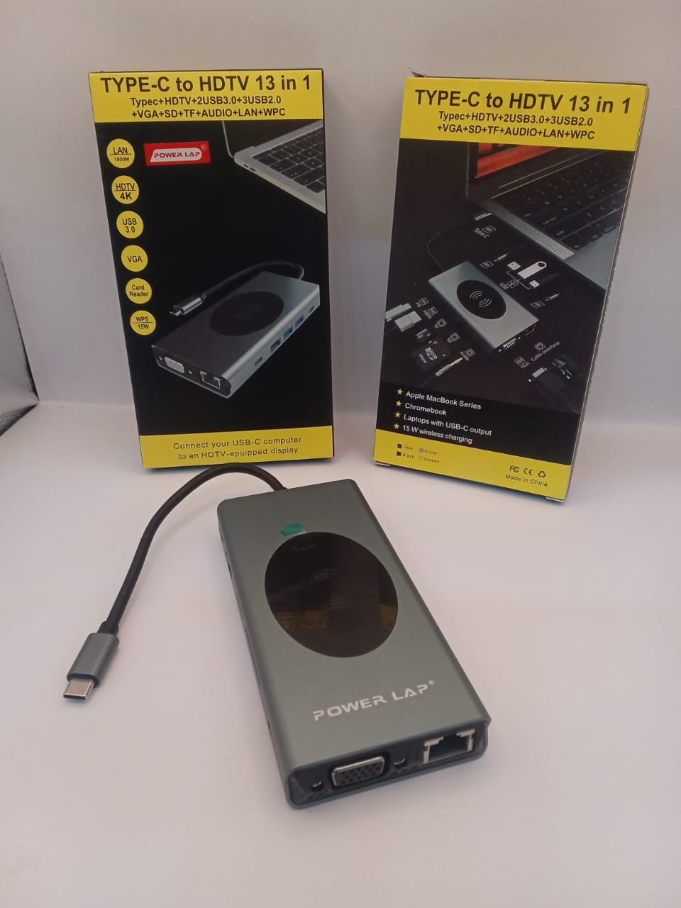 Type C to HDTV Adapter 2 in 1 to 13 in 1