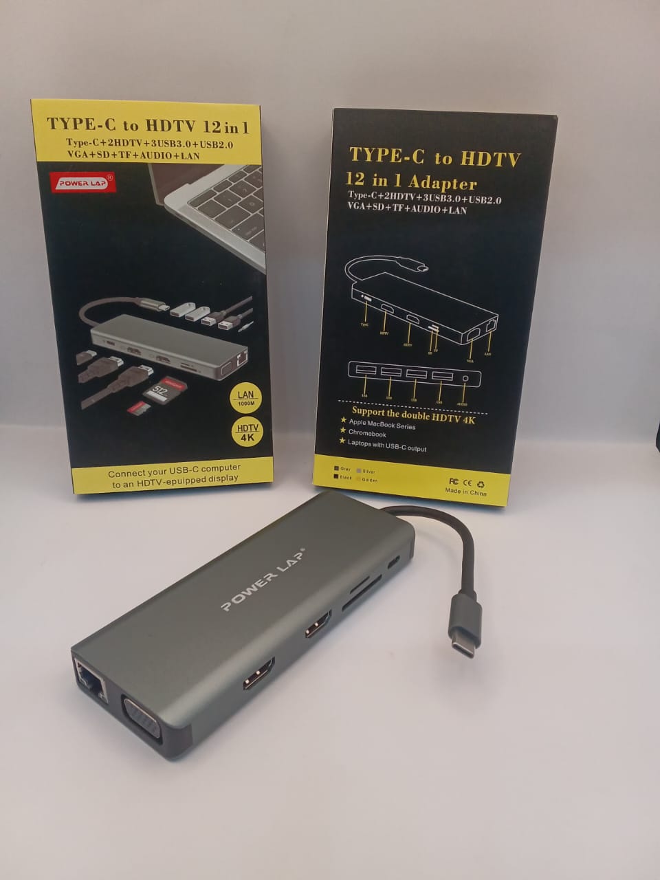 Type C to HDTV Adapter 2 in 1 to 13 in 1